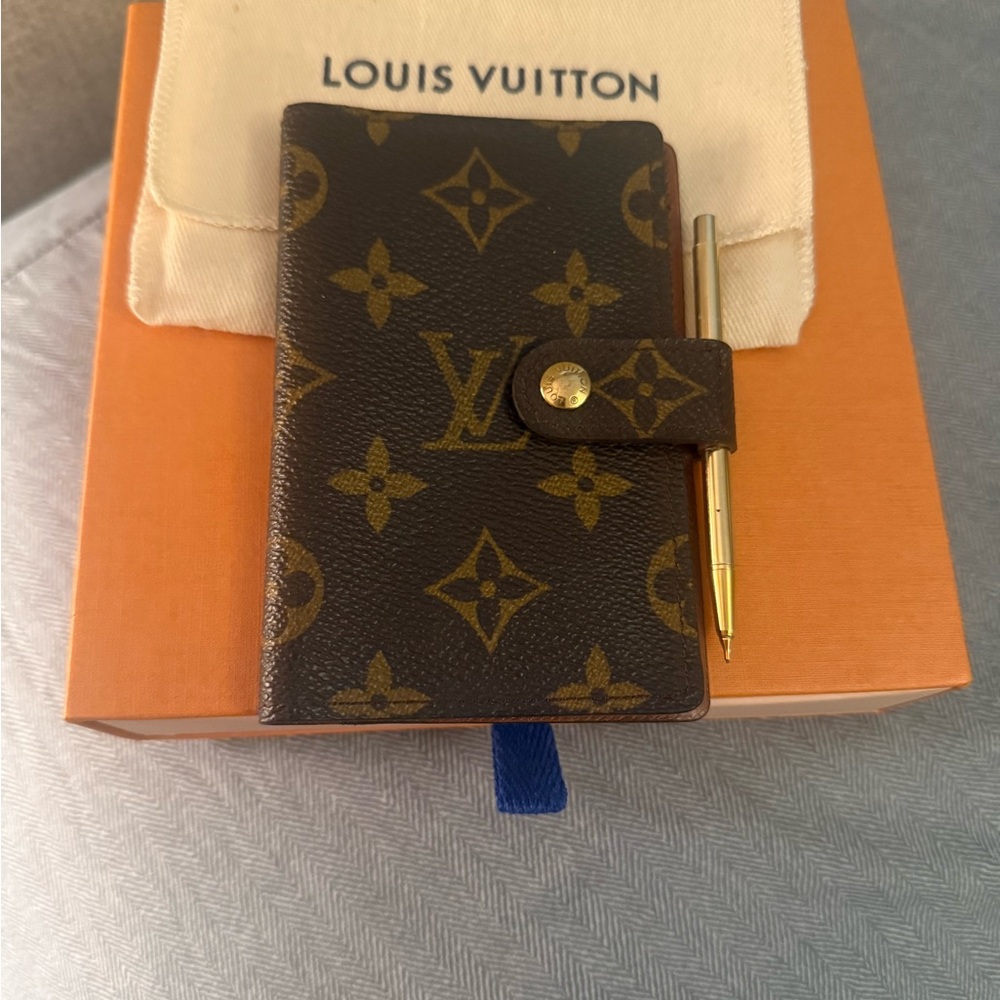 Louis Vuitton Monogram Wallet with Pen